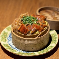 【数量限定】うな牛蒸篭ご飯