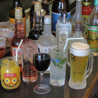 【種類豊富なお酒をご用意◎】