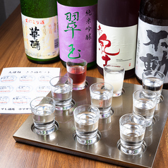 厳選日本酒９種飲み比べ