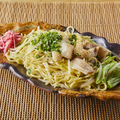 料理メニュー写真&nbsp;ホルモン塩焼きそば