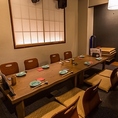 店舗全体の貸切利用にも柔軟に対応しております。和モダンでおしゃれな店内を丸ごと独占して、仲間内だけで賑やかな時間をお過ごしいただけます。周囲に気兼ねすることなく、美味しいお食事とお酒を心ゆくまで堪能できるのが大きな魅力です。人数やご予算、ご希望などはいつでもお気軽にお問い合わせくださいませ。