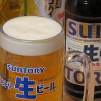 【大衆居酒屋と言ったら生ビールで乾杯！】