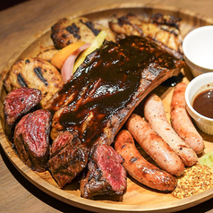 ステーキ盛合せ ダブル(3～4人前)