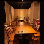 開放感あふれるオシャレな空間はパーティーや女子会での食事にぴったり☆楽しい時間をお楽しみ下さい
