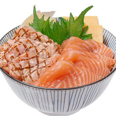 サーモン丼