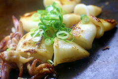 ヤリイカ鉄板焼