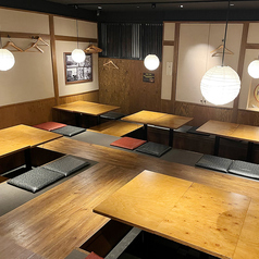 【最大32名様】＜個室＞団体様大歓迎！最大38名様までOK！お客様の人数に合わせたお席で、是非飲み会や宴会をお楽しみください。ご予約をお待ちしております。