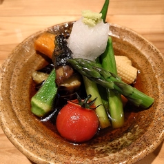 夏野菜の冷やし鉢