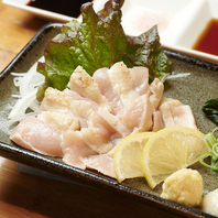 鮮魚だけじゃない！肉料理も充実！