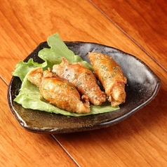 鶏皮餃子