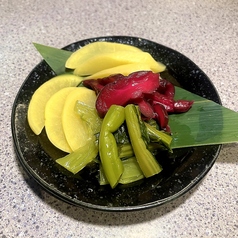 漬物盛り合わせ