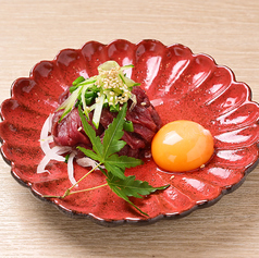 桜肉ユッケ