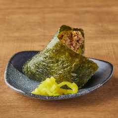 銀シャリおにぎり（越の鶏そぼろ）