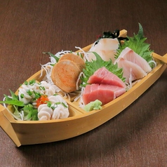 【旬を味わいたきゃ】旬の鮮魚5点盛