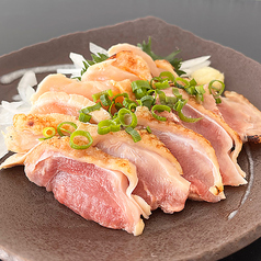 地鶏むねタタキ/地鶏ももタタキ