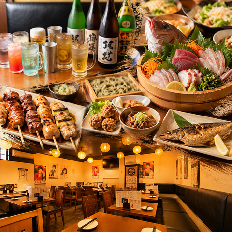 旬魚・牛タン・へぎ蕎麦と鍋の隠れ家酒場
