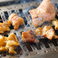 ホルモン焼きは「ガス+鉄板」角型コンロもオリジナル！