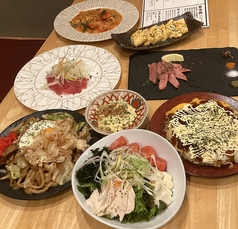 近所の鉄板焼き家 つどい 大曽根店のコース写真