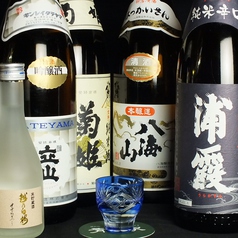 こだわりの日本酒各種