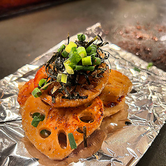 れんこん鉄板焼