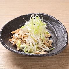 ねぎだく鶏皮ポン酢