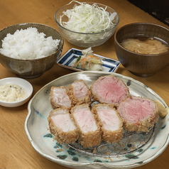ロースかつとヒレかつ定食