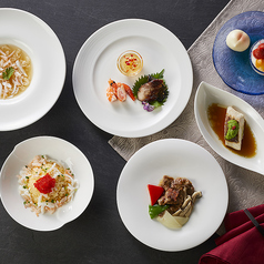 中国料理 エンプレスルームのコース写真