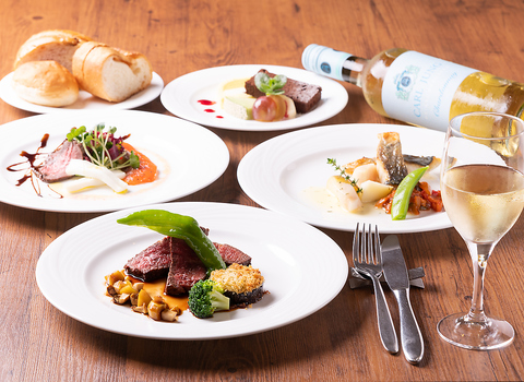 調理人自ら育てた野菜と新鮮な丹後の魚介類をハーブで味わう柔らかで優しいフレンチ♪