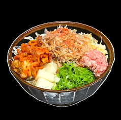 豚キムチーズもんじゃ