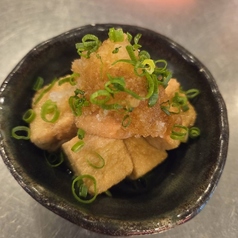 厚揚げネギポン酢