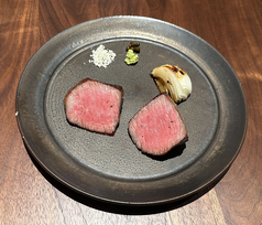 自社で熟成する佐賀牛の赤身ステーキ