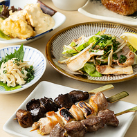 うまや名物！産地直送”みつせ鶏のやきとり”