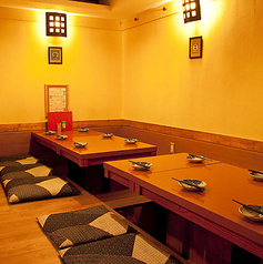 ご宴会にぴったりの14～18名様最適の個室です。