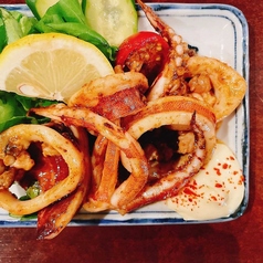 するめいか肝バター炒め