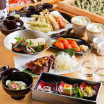 四季折々、旬の食材を活かした和食を  お楽しみいただける豪華宴会コースを多数ご用意。