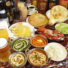 インド ネパール料理 アヌラジャのコース写真