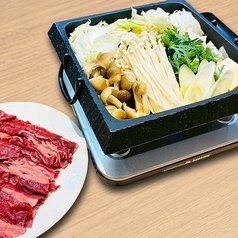 桜なべ 馬肉すき焼き 一人前