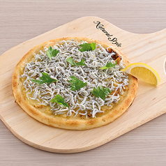 しらすと青さのりの塩レモンPIZZA/てりやきチャーシューPIZZA