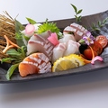 料理メニュー写真&nbsp;刺身三点盛り