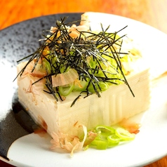 薬味たっぷり冷奴