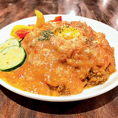 トマトチーズキーマカレー