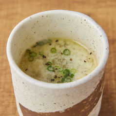 越の鶏の白湯スープ