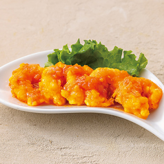 大ぶり海老のチリソース煮