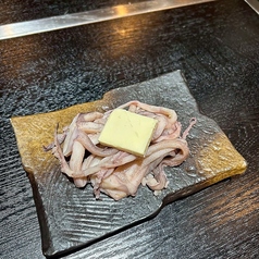 イカゲソバター