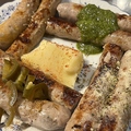 料理メニュー写真&nbsp;ソーセージ全種盛り合わせ(4本)
