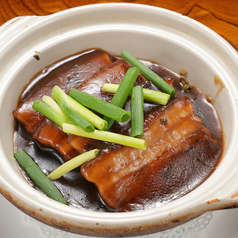 高菜入り豚の角煮土鍋