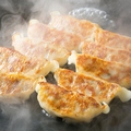 料理メニュー写真 焼き餃子／水餃子／だし巻き卵／チーズ春巻き