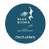 BLUE BOOKS cafe OKINAWA ブルーブックスカフェオキナワのロゴ