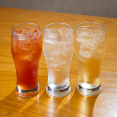 飲み放題コース990円から！おつまみも充実☆