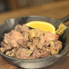 親鶏もも鉄板焼き